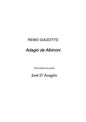 Albinoni Tomaso - ADAGIO  - José D´Aragon