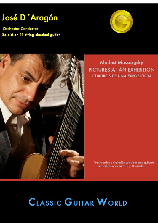 MUSSORGSKY, MODEST - PICTURES AT AN EXHIBITION - JOSE D´ARAGON