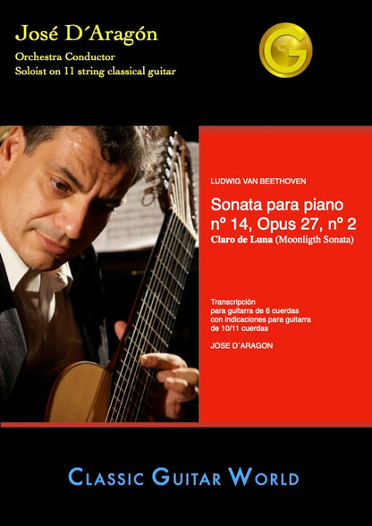 Beethoven, Ludwing van - Sonata para piano nº 14, Opus 27, nº 2 - Jose D´Aragon